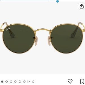 Ray-Ban Rb3447 Round Metal Sunglasses